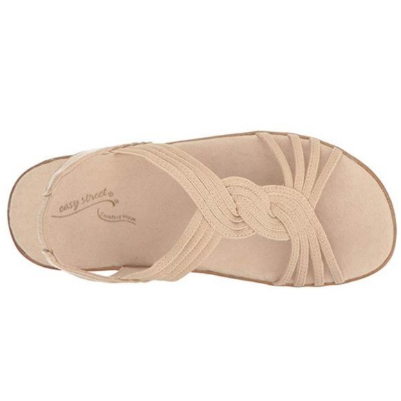 Easy Street Women's Natara Sandals, Natural - Picture 3 of 4